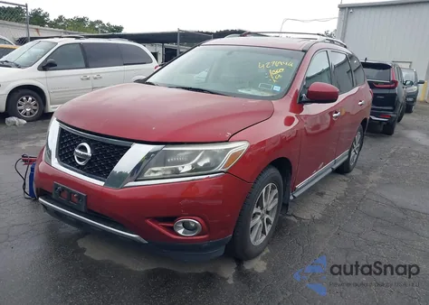 2013 Nissan Pathfinder Sl z USA, uszkodzony, nr VIN 5N1AR2MM3DC679832